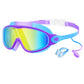 Anti-Fog Kids Swimming Goggles with Earplugs & Nose Clip