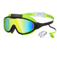 Anti-Fog Kids Swimming Goggles with Earplugs & Nose Clip