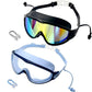 Anti-Fog Kids Swimming Goggles with Earplugs & Nose Clip