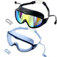 Anti-Fog Kids Swimming Goggles with Earplugs & Nose Clip