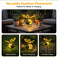 🥳2026 HOT SALE🥳💞50K+ SOLD!⏳✨ Hanging Solar Bee Light – Warm Amber Glow, Flicker-Free, Perfect for Garden Parties, Camping, or Kids’ Rooms – Spread Joy Day and Night 🌞🌜