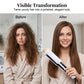 👍SALG I FORRIGE UKE - Opptil 50 % RABATT💇‍♀️2-i-1 hårrettetang og krølltang med negativ ionisk pleie