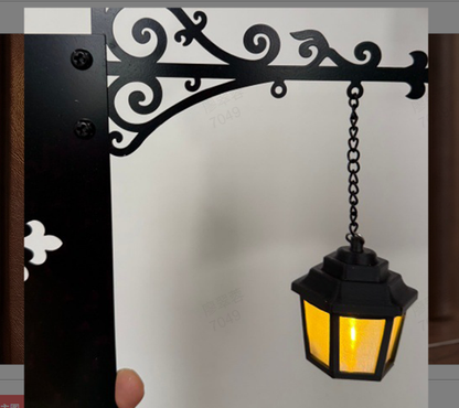 Miniatyr Retro Streetlight Bookend Light