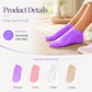 📢📢50% OFF !! ⏰Silicone Moisturizing Socks for Dry Cracked Feet
