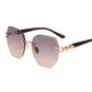 🎉 Statement Rimless Sunglasses – Bold Face, Zero Blind Spots ✨