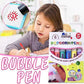 Magic Pen – Draw 3D with one stroke!🎄 DIY Bubble Popcorn Drawing Pens