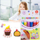 Magic Pen – Draw 3D with one stroke!🎄 DIY Bubble Popcorn Drawing Pens