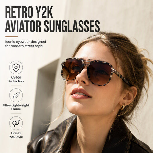 Trendy UV400 Sunglasses for Men & Women