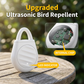 🐦 Ultrasonic Bird Repeller Keychain – Safe, Portable, USB-Charged ✅