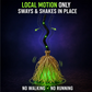 ⏳Limited-time 55% off⏰Animated Witch Broom Halloween Decoration with Lights and Sound🧙
