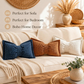 🎀🛋️ Soft Chenille Bow-Shaped Throw Pillow