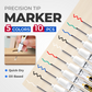 🖊️ Precision Tip Quick‑Dry Oil‑Based Marker Pen