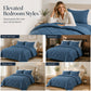 NOW! 3-Piece Quilted Comforter Set with Shams – All Season Cloud Soft Bedding Set, Diamond Quilted Bed Comforter for Bedroom Guest Room
