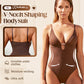 Women's Deep V-Neck Waist Shaping Bodysuit