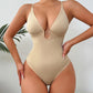 Women's Deep V-Neck Waist Shaping Bodysuit