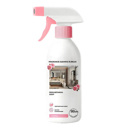 🧼 Multi-Purpose Bathroom Cleaner Spray: Removes Limescale & Soap Scum, Botanical Scent, Safe for Glass & Tiles