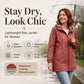 🍂⏳ Limited Time 60% Off! 💥Women's Outdoor Waterproof Hooded Jacket