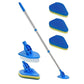 Multi-Head Telescopic Cleaning Brush