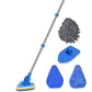 Multi-Head Telescopic Cleaning Brush
