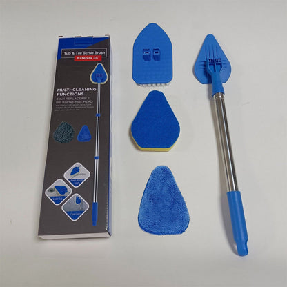Multi-Head Telescopic Cleaning Brush