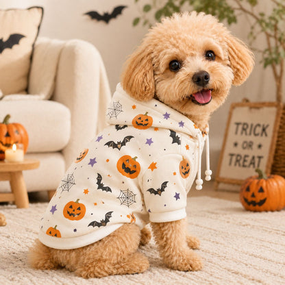 Funny Festive Dog Hooded Sweater
