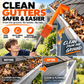 No-Climb Gutter Cleaning Tool