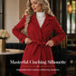 Women's Elegant Single Breasted Slim Coat