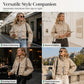 🔥New Hot Selling-50% Off!!🌿Women's Cropped Houndstooth Jacket