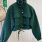 🔥New Hot Selling-50% Off!!🌿Women's Cropped Houndstooth Jacket