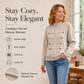 🥳💞46K+ SOLD🧥Women's Casual Double Zipper Sweater Jacket🎁