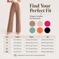 Women's Slimming High-Waist Flared Pants