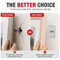 🖼️ No-Drill Adhesive Stainless Steel Picture Hangers – Heavy Duty Wall Mount ✨
