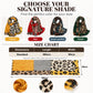 Versatile Lightweight Leopard Print Shawl Scarf