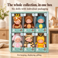 Mini Lifelike Realistic sleeping baby doll set with animal costumes