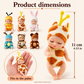 Mini Lifelike Realistic sleeping baby doll set with animal costumes
