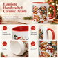 ❄️🎁Christmas Promotion✨Festive Christmas Highland Cow and Snowman Ceramic Mug