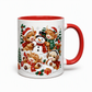 ❄️🎁Christmas Promotion✨Festive Christmas Highland Cow and Snowman Ceramic Mug