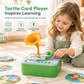 🎵50% OFF NOW! Kids Multifunctional Bluetooth Learning Phonograph Toy – Screen-Free Tactile Card Reader, Early Education Story Player with Voice Recording, Preschool Educational Toy