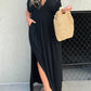 🎁Hot Sales in 2024🎁💥Casual V Neck Slit Maxi Dress